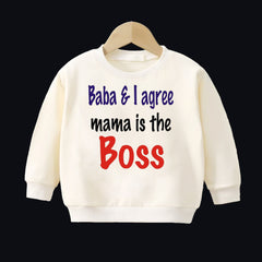 Mama is Boss Sweatshirt