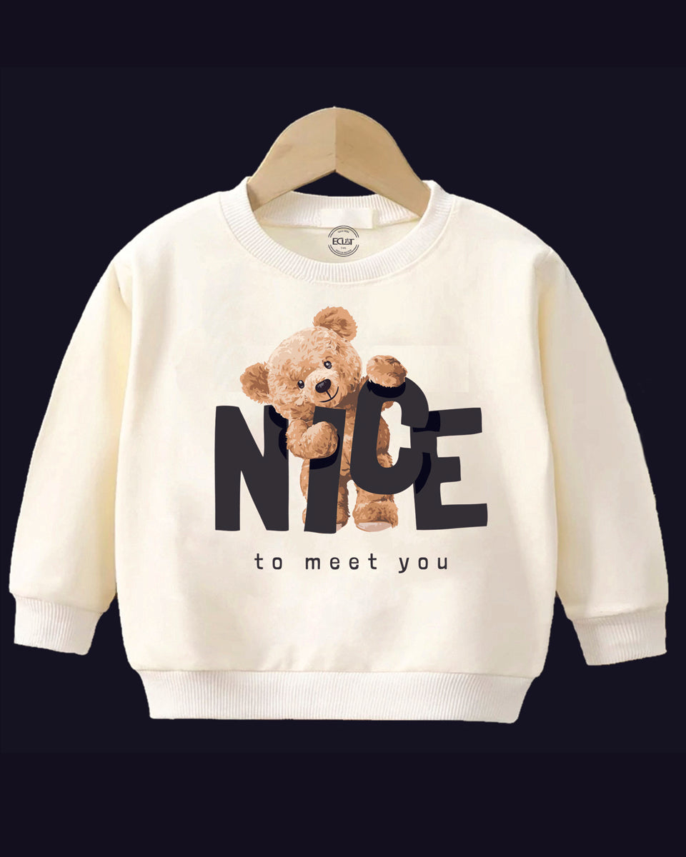 Nice Bear Sweatshirt