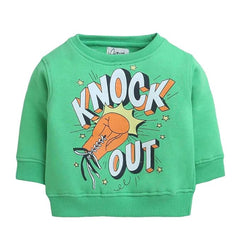 Boys Cotton and Polyester Round Neck Sweatshirts