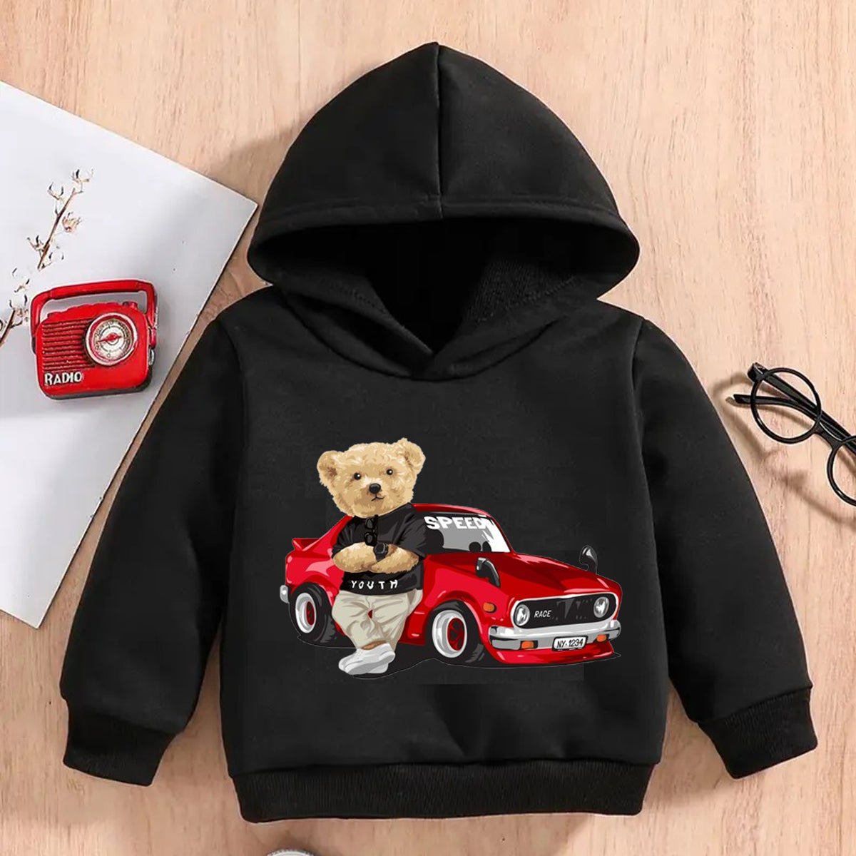 Bear Pullover Hoodie