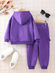 California  Fleece Sets 2pcs, Hoodies & Jogger Pants,